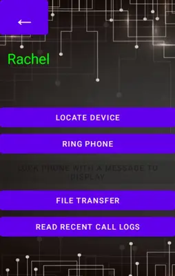 Lost phone tracker android App screenshot 1